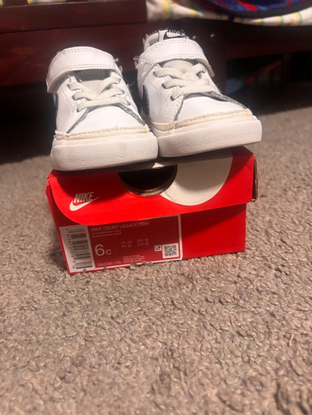 Nike Court Legacy TD size 6c